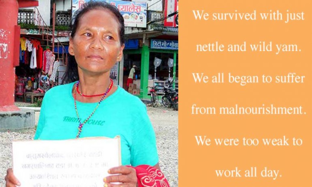 A Chepang Indigenous woman's lifelong struggle for shelter