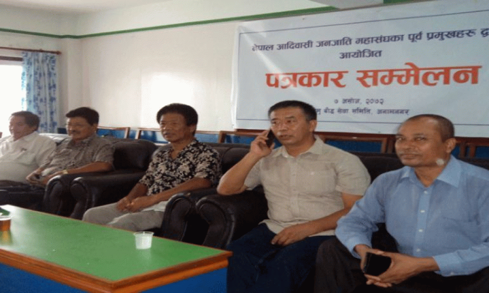 Former NEFIN leaders demand resignations of Kumal and Bhote