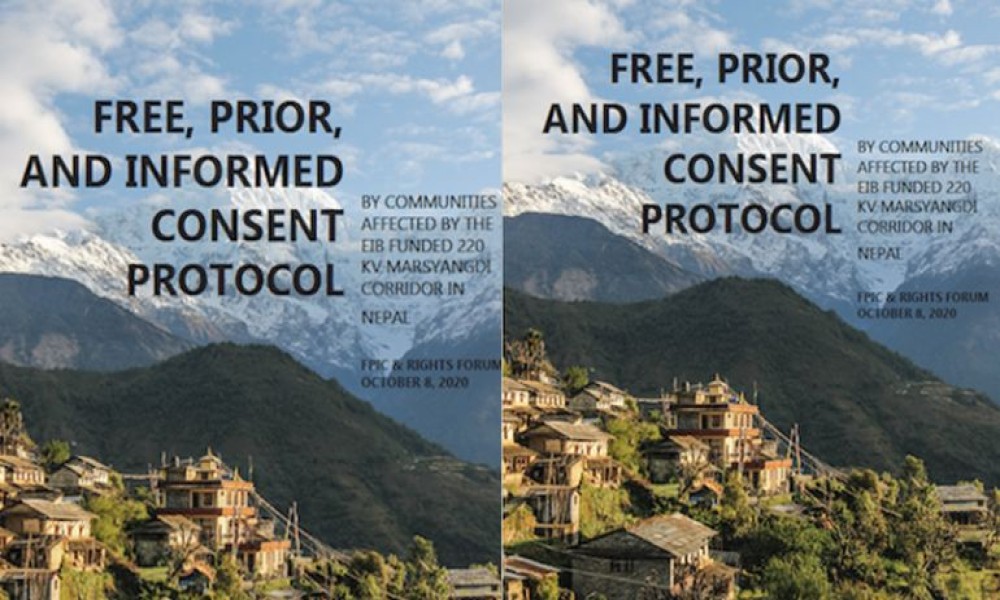Indigenous communities in Nepal launch Free, Prior, and Informed Consent protocol for EIB-funded Marsyangdi Corridor transmission line