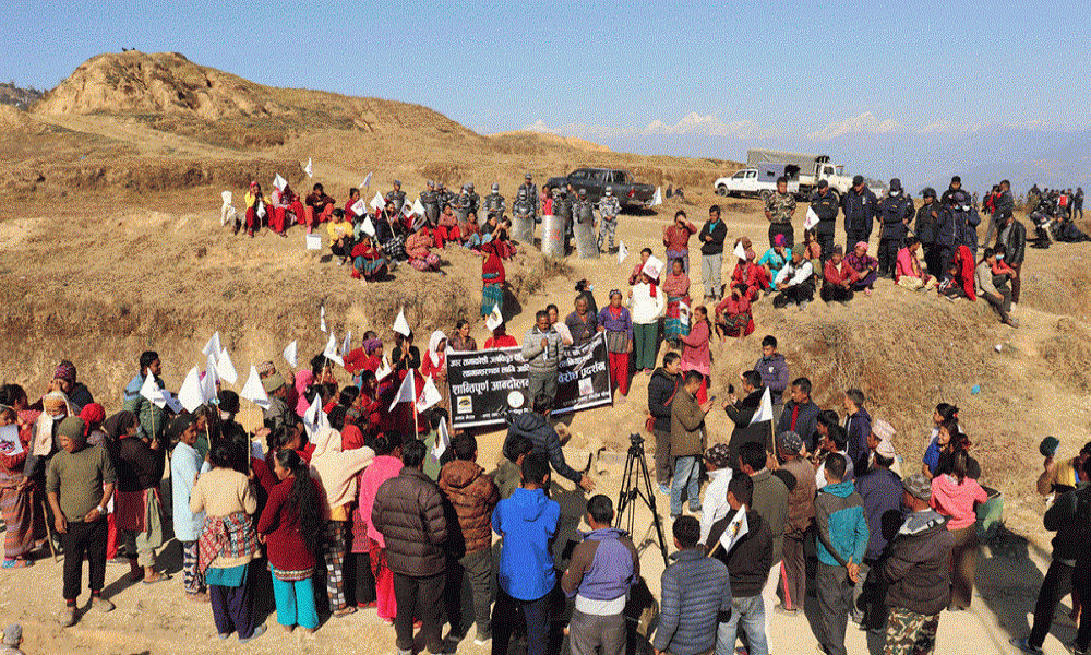 Tamang Indigenous Peoples Obstruct Armed Police Force in Protest Against Power Station:
